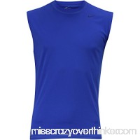 Nike Men's Solid Sleeveless Dri-Fit Rash Guard Shirt Small B0711CL32Q